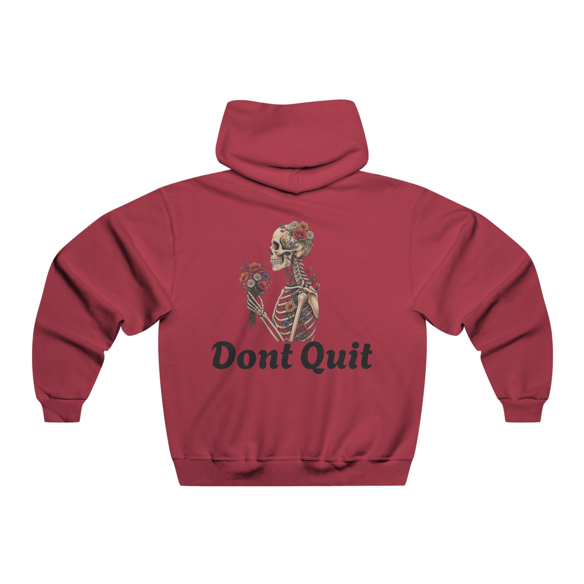 Don’t Quit Rose Skeleton Hoodie — Longster